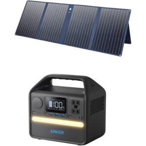 Anker 521 PowerHouse Portable Power Station & 100W Solar Panel