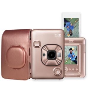 FUJIFILM INSTAX Mini LiPlay Hybrid (Blush Gold Combo)