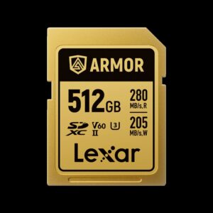 LEXAR 512GB SD ARMOR GOLD
