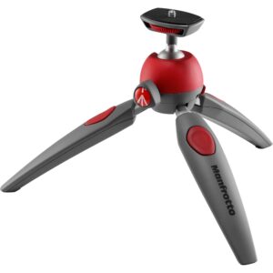 Manfrotto PIXI EVO Mini 2-Section Tripod (Red)