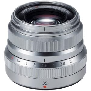 Fujifilm XF 35mm F/2 R WR Lens Silver