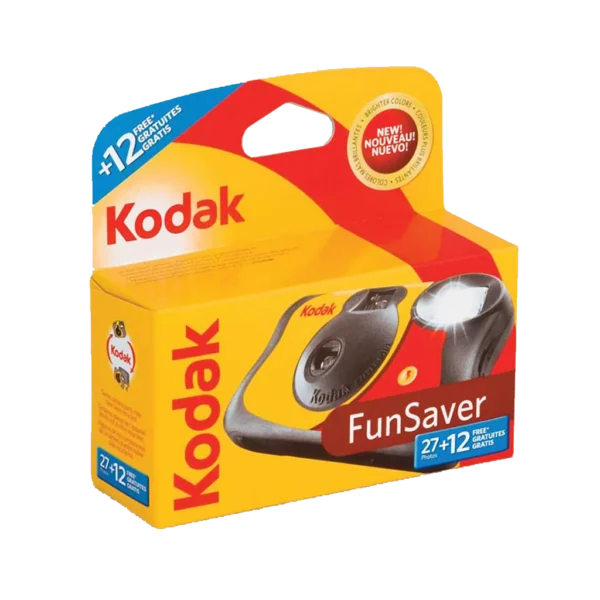 Kodak 35mm FunSaver One-Time-Use Disposable Camera (ISO-800) with Flash ...