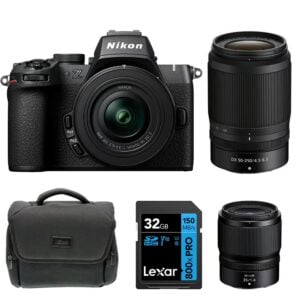 Nikon Z50 II Mirrorless Camera + 16-50mm + 50-250mm + 35mm Kit