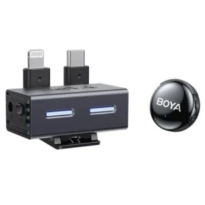 Boya Boyalink 3-04 Wireless Microphone (USB-C and Lighting)